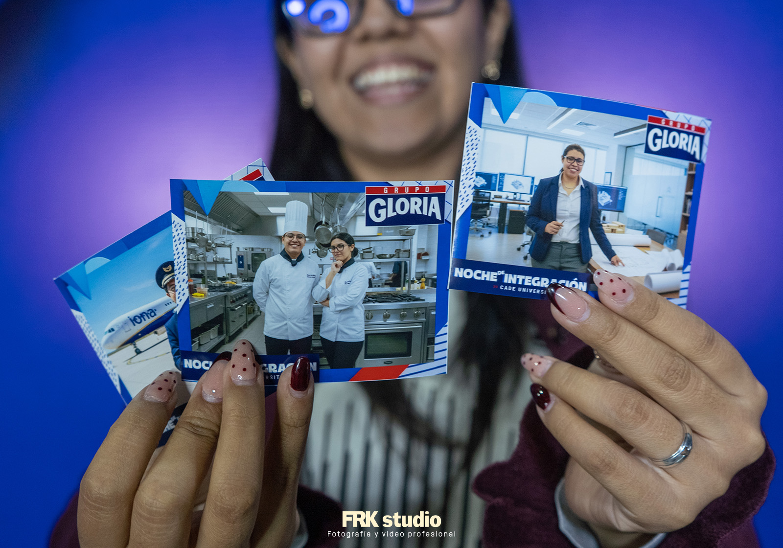 Foto animada con IA estilo caricatura para eventos Lima – FRK Studio